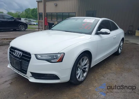 2013 Audi A5 2.0T Premium z USA, uszkodzony, nr VIN WAULFAFR9DA042929